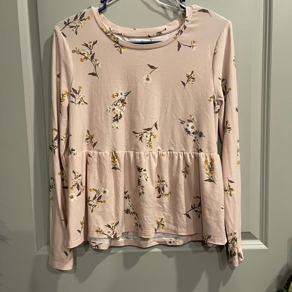 Floral Long Sleeve Top